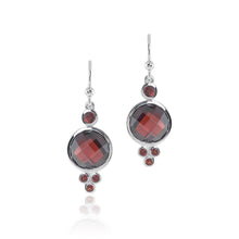 Gump's Signature Allegra Drop Earrings in Garnets