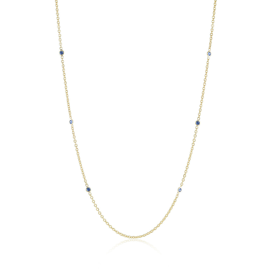 Gump's Signature Station Necklace in Sapphires