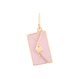 Love Letter Charm, Pink