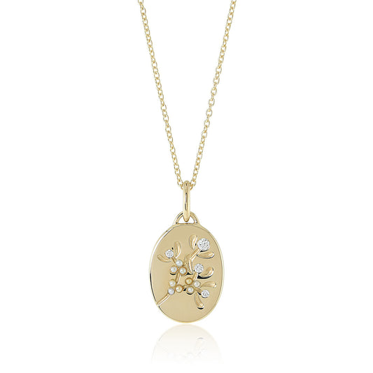 Gump's Signature Mistletoe Pendant Necklace