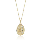 Mistletoe Pendant Necklace