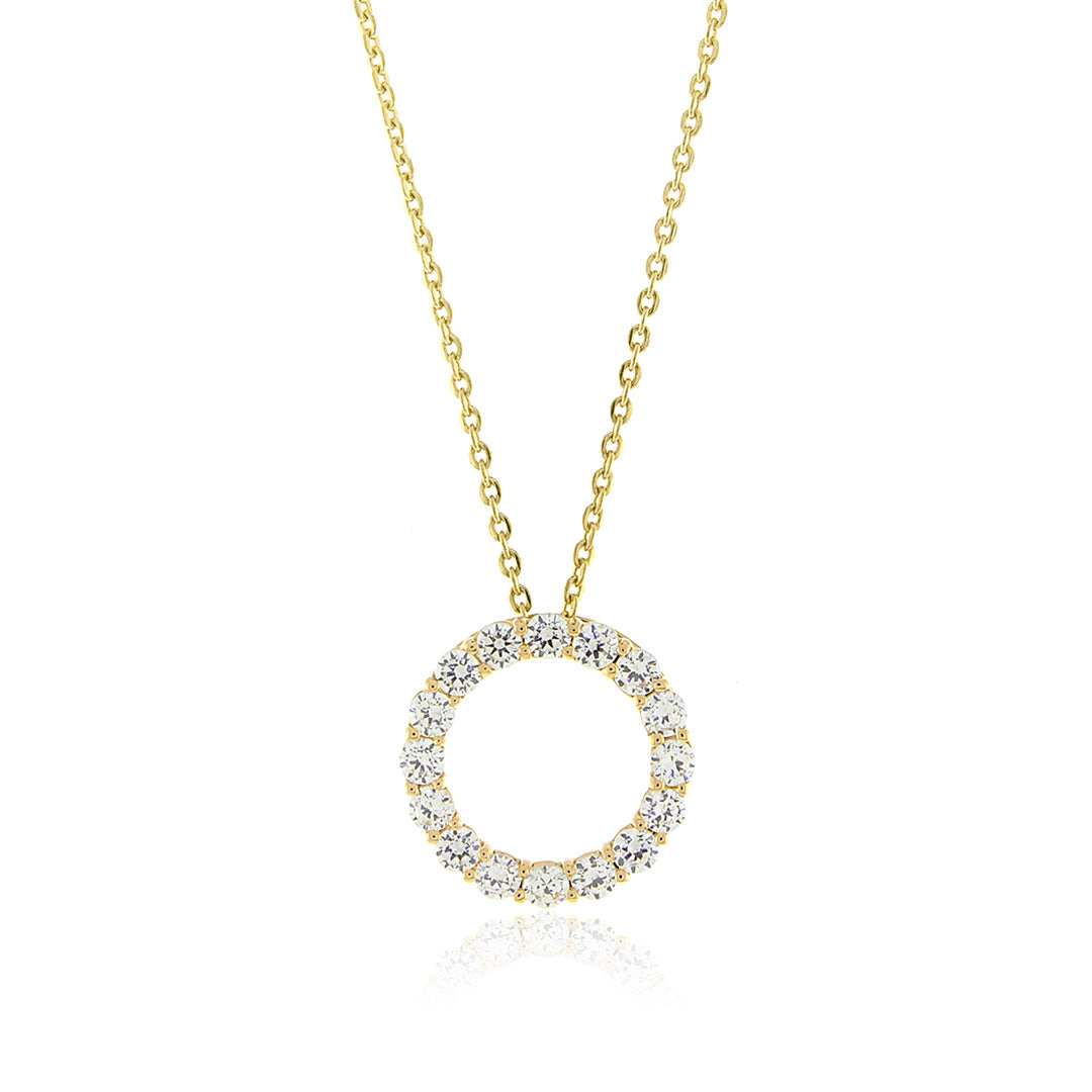 Gump's Signature Diamond Eternity Pendant Necklace