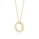 Diamond Eternity Pendant Necklace