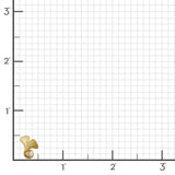 Ginkgo Leaf & Diamond Stud Earrings