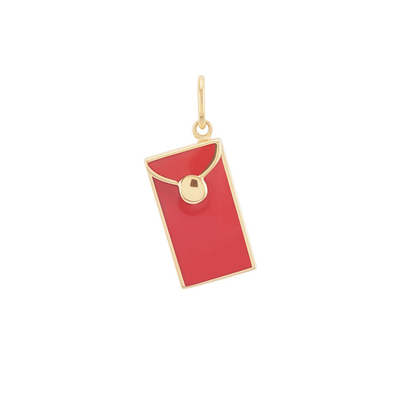 Gump's Signature Red Envelope Charm with Shou