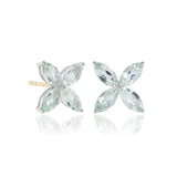 Stella Earrings in Green Quartz