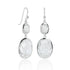 Gump's Signature Raindrop Earrings in White Topaz