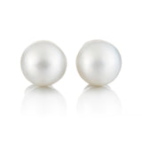 15-18mm White Baroque South Sea Pearl Earrings