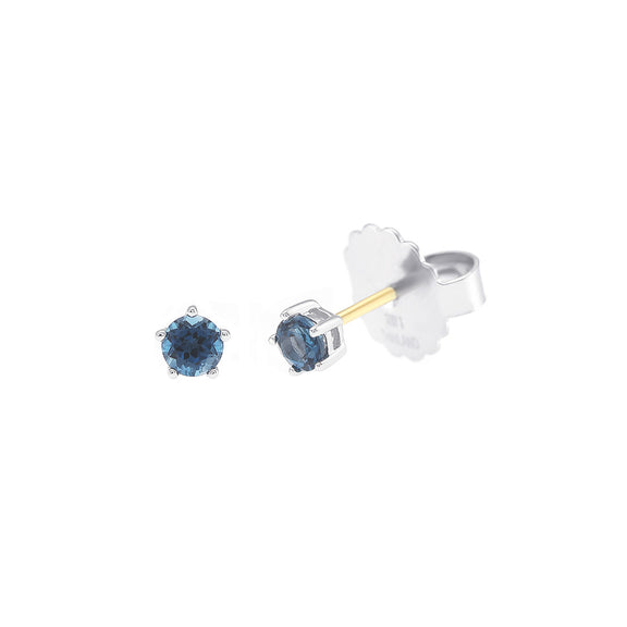 Gump's Signature Kate Earrings in London Blue Topaz