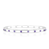 Gump's Signature Carousel Bangle in Amethyst
