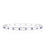 Gump's Signature Carousel Bangle in Amethyst