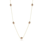 Gump's Signature Station Necklace in Multi-Colored Gemstones