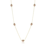 Gump's Signature Station Necklace in Multi-Colored Gemstones