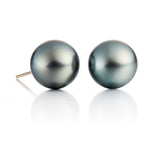 Gump's Signature 13mm Gray Tahitian Pearl Earrings