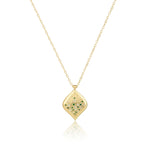 Adel Chefridi Emerald Andromeda Pendant Necklace