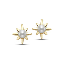 Pearl Starburst Earrings