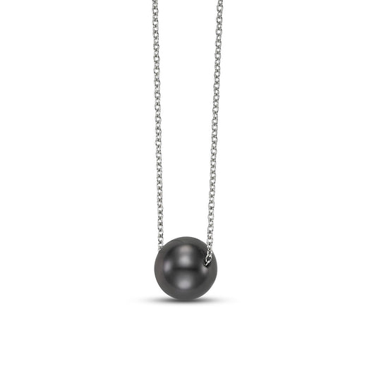 Tahitian Pearl Slide Pendant Necklace