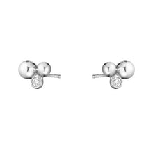 Georg Jensen Diamond Moonlight Grapes Stud Earrings