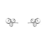 Georg Jensen Diamond Moonlight Grapes Stud Earrings