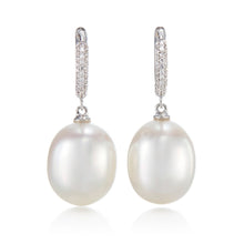 Gump's Signature Chelsea Earrings in South Sea Pearls & Diamonds