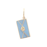 Gump's Signature Love Letter Charm, Baby Blue