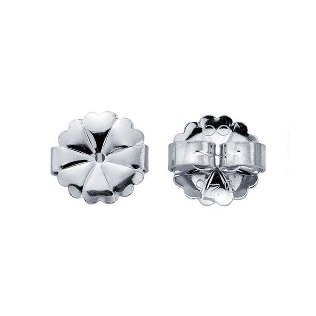 Sterling Silver Earring Backs, Each