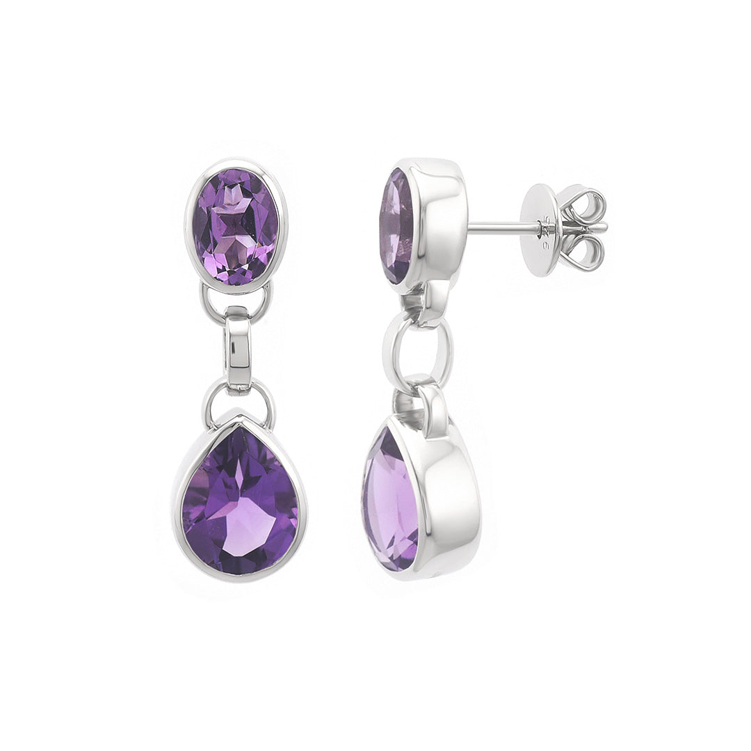 Gump's Signature Isola Earrings in Amethyst
