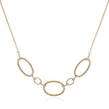 Diamond Rope Bib Necklace