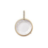 Loquet London Lyra Round Diamond Locket