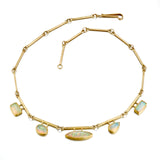 Petra Class Ethiopian Opal Mixed Shape Necklace