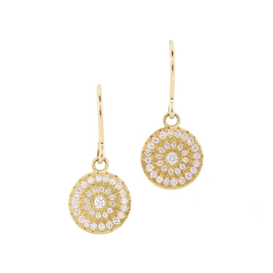 Adel Chefridi Diamond Star Earrings