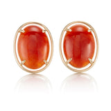 Gump's Signature Peninsula Earrings in Red Jade