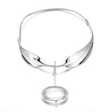 Georg Jensen Torun Rock Crystal Pendant Necklace