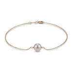 7mm Pink Pearl Single Station Bracelet