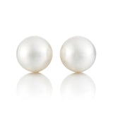 14mm White South Sea Pearl Earrings