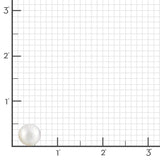 14mm White South Sea Pearl Earrings