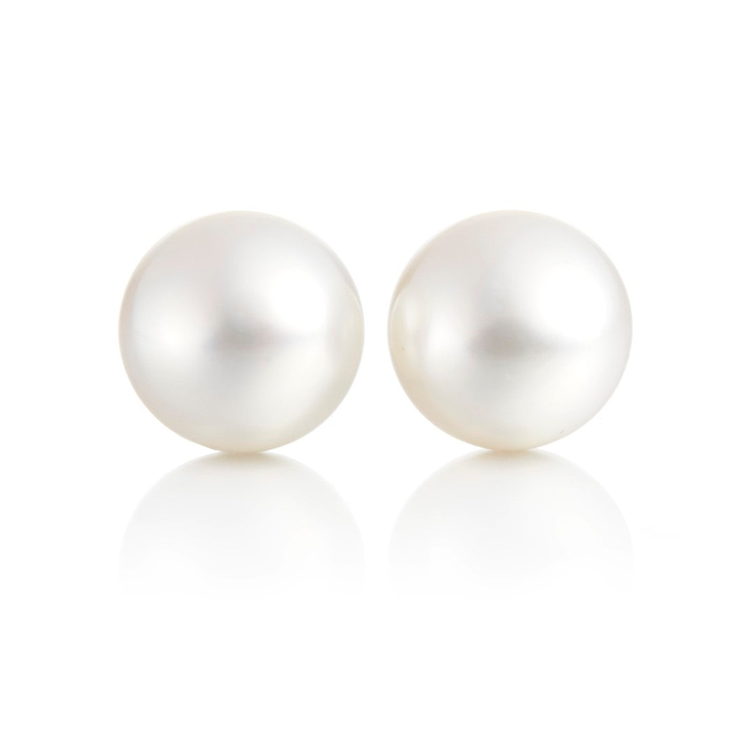 13.8mm South Sea Pearl Earrings