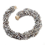 Gump's Signature 4-6mm Keshi Tahitian Pearl 9-Strand Twist Necklace