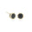 Gump's Signature Asscher-Cut Earrings in Black Jade