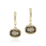 Smokey Quartz Drop Earrings