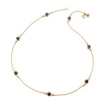 Gump's Signature Station Necklace in Black Jade & Diamonds