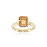 Gump's Signature Citrine Bezel-Set Ring
