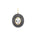 Gump's Signature Black Jade & White Topaz Pendant