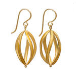 Barbara Heinrich Swirl Pod Earrings