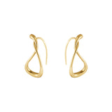 Georg Jensen Gold Mercy Earhoops
