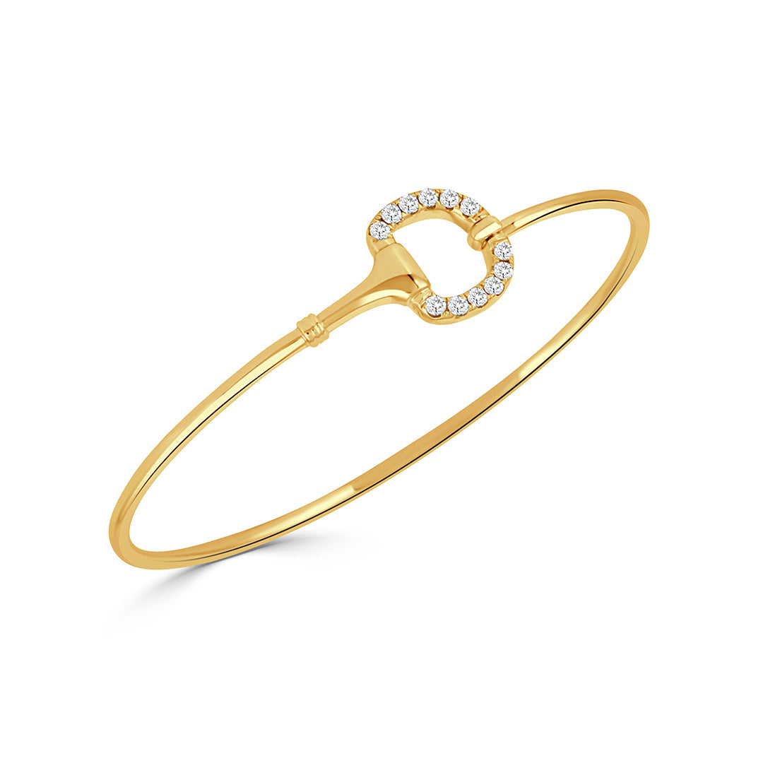 Doves Stirrup Bangle