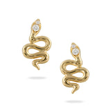 Doves Serpent Earrings