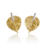 Aaron Henry Aspen Leaf Earrings
