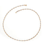 Tanzanite Bezel-Set Necklace