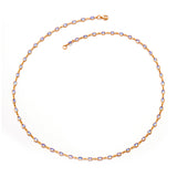 Tanzanite Bezel-Set Necklace